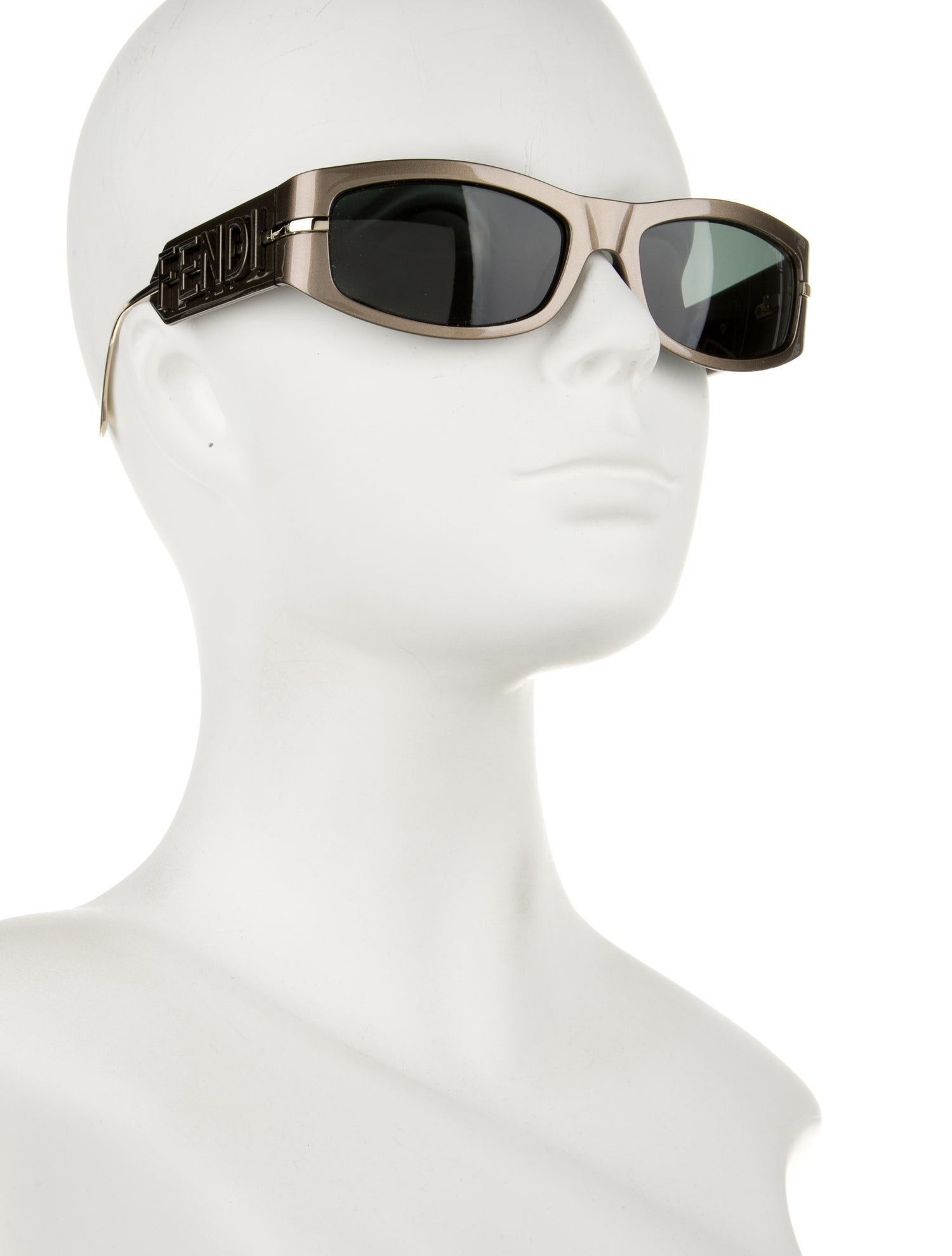 Fendi Square Tinted Sunglasses